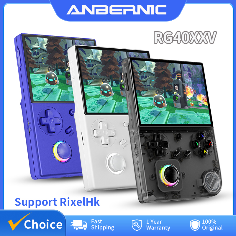 Retro Gaming Upscaler - Портативная игровая консоль ANBERNIC RG40XXV в
