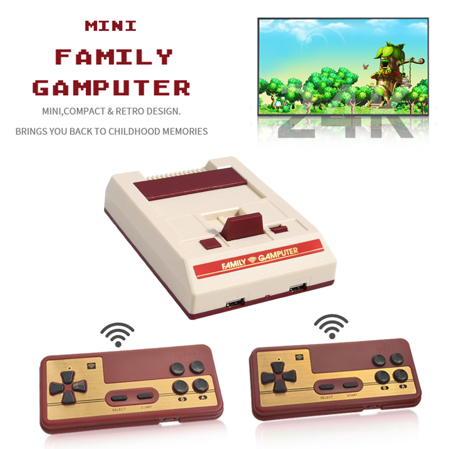 Retro Gaming Console Handheld - Новая игровая приставка FC 4K HD