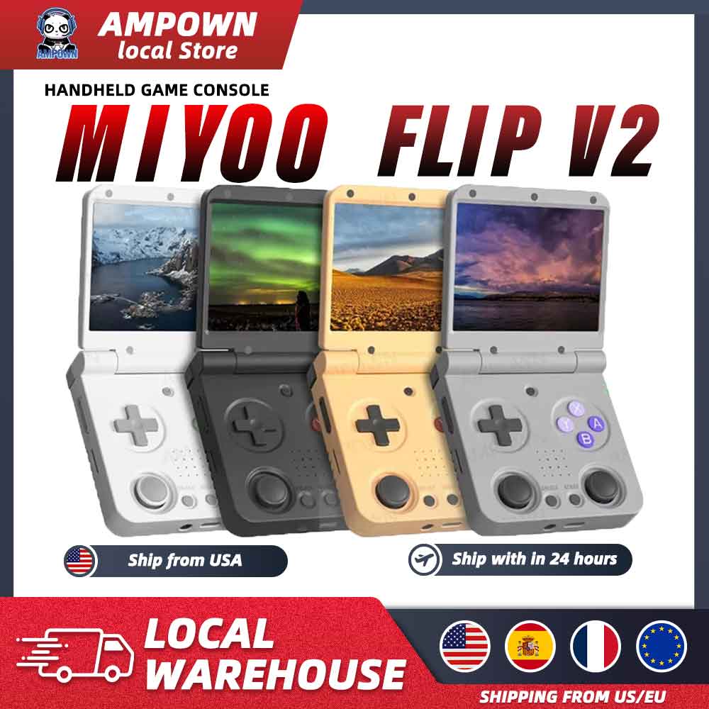 Retro Gaming On Linux - Портативная игровая консоль MIYOO Flip V2