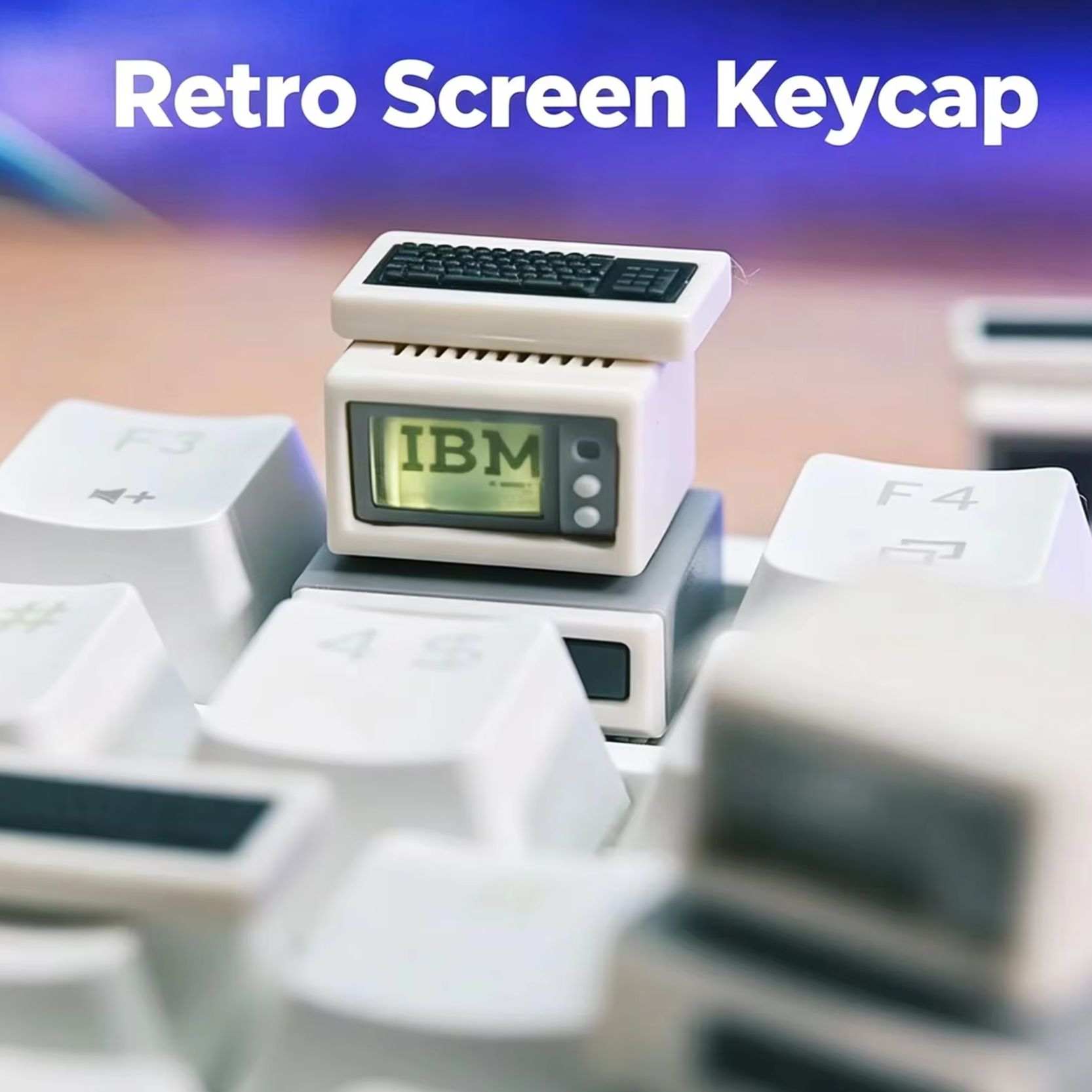 Retro Gaming Accessories - Подсвечиваемая ретро-клавиша для компьютера, индивидуальные компьютерные