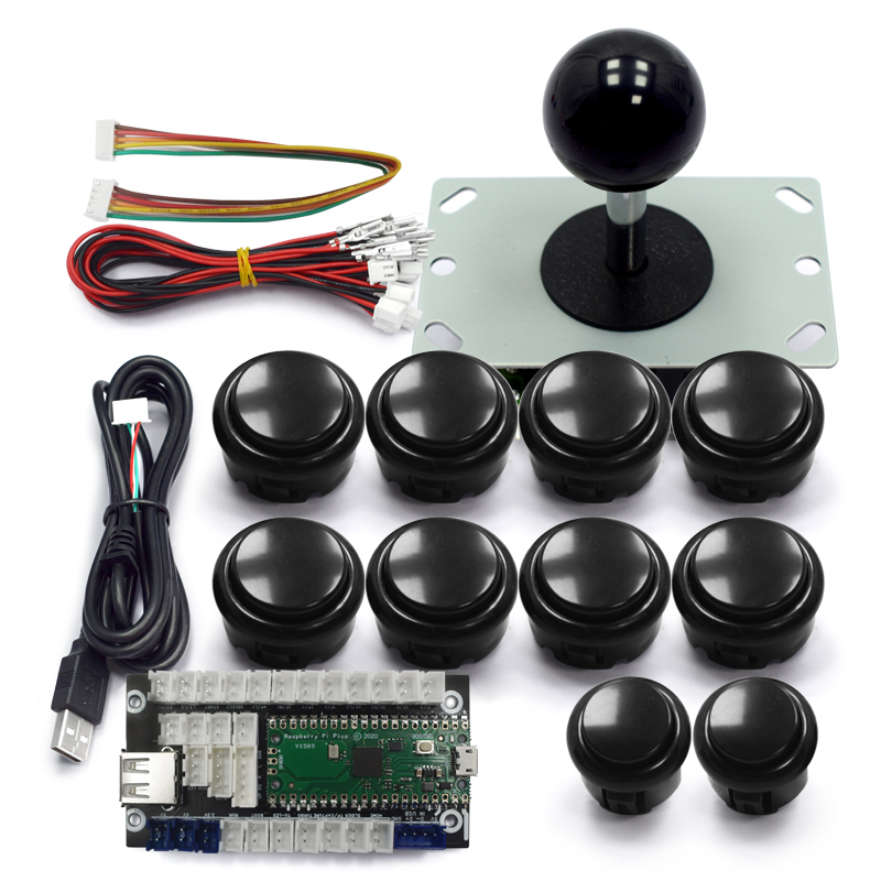 Retro Gaming With Raspberry Pi - Копия игрового набора Sanwa Arcade DIY