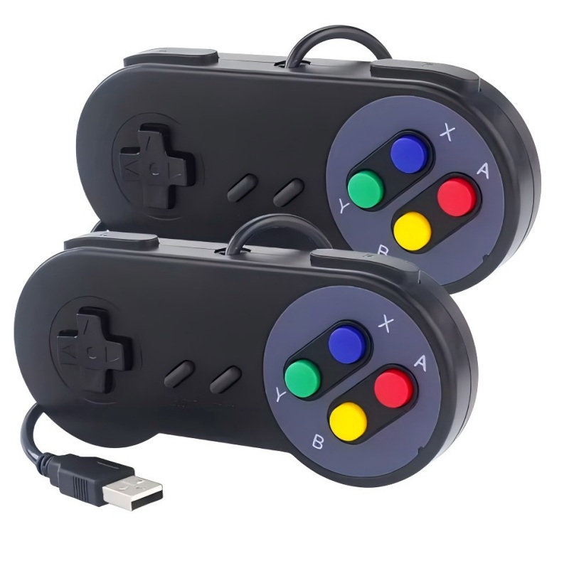 2 шт. USB-геймпады, ретро-джой – обзор и цена Retro Gaming With Raspberry Pi