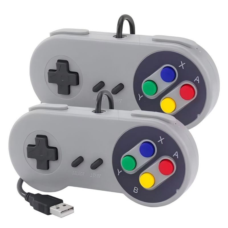 2 шт. USB-геймпады, ретро-джой – обзор и цена Retro Gaming With Raspberry Pi