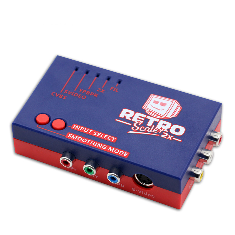 НОВЫЙ преобразователь RetroSca – обзор и цена Retro Gaming Upscaler