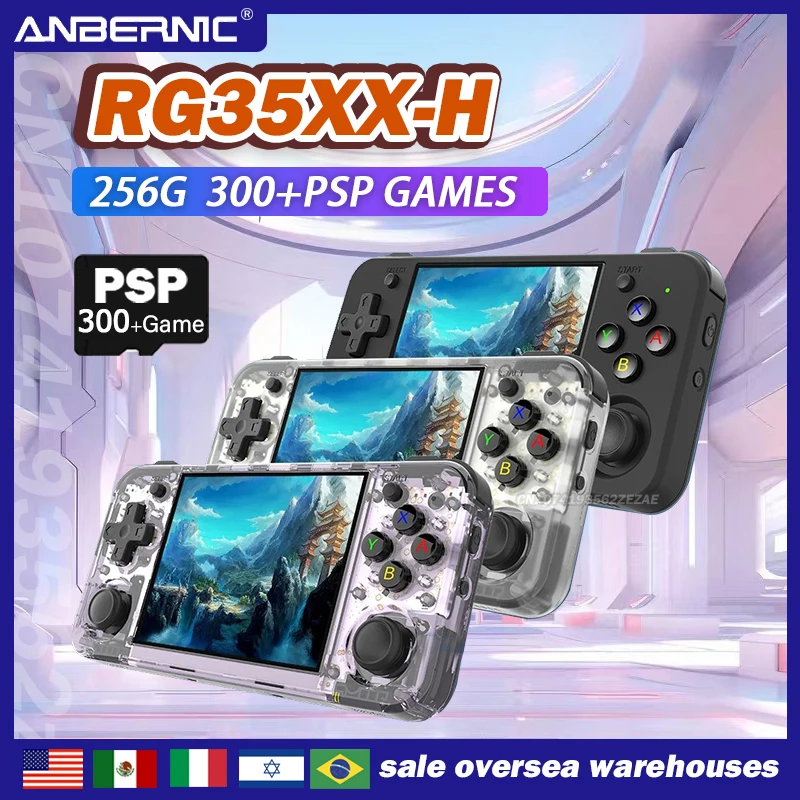 ANBERNIC RG35XX H Ручные консо – обзор и цена Retro Gaming Device Handheld