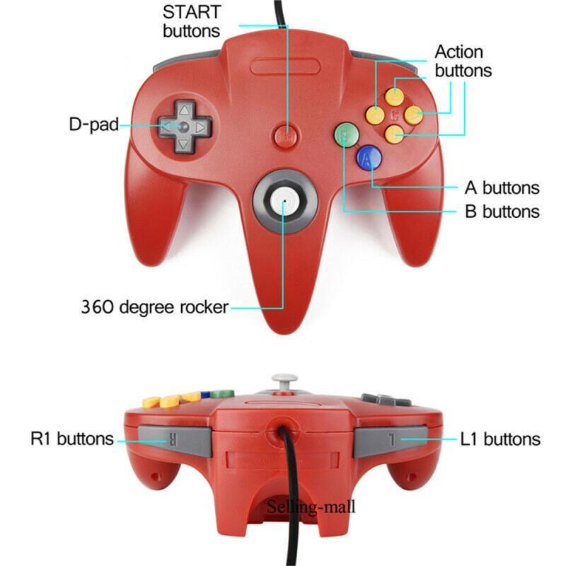 Контроллер N64, классический U – обзор и цена Retro Gaming Accessories