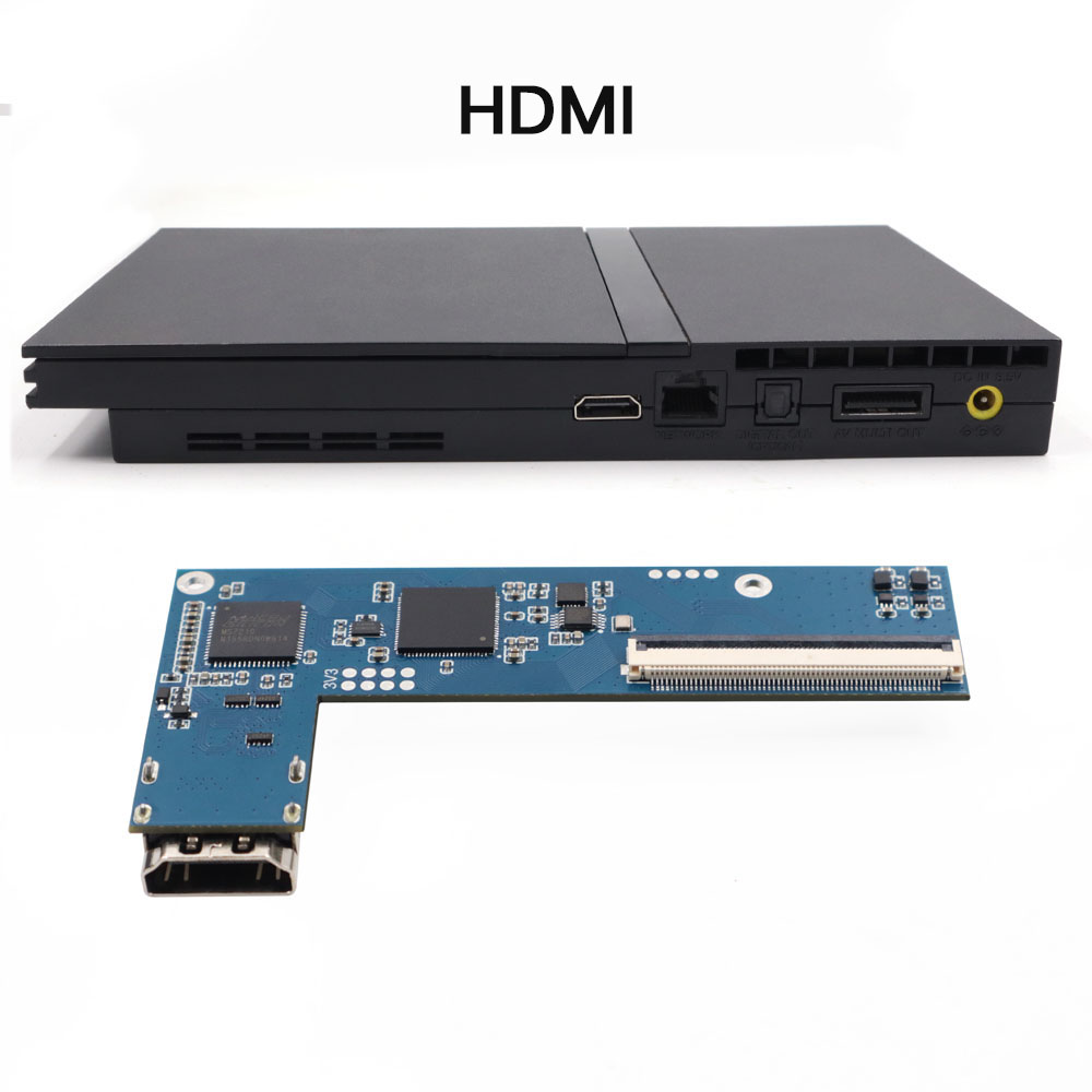 DIY 2025 PS2 Slim to Digital H – обзор и цена Retro Gaming Upscaler