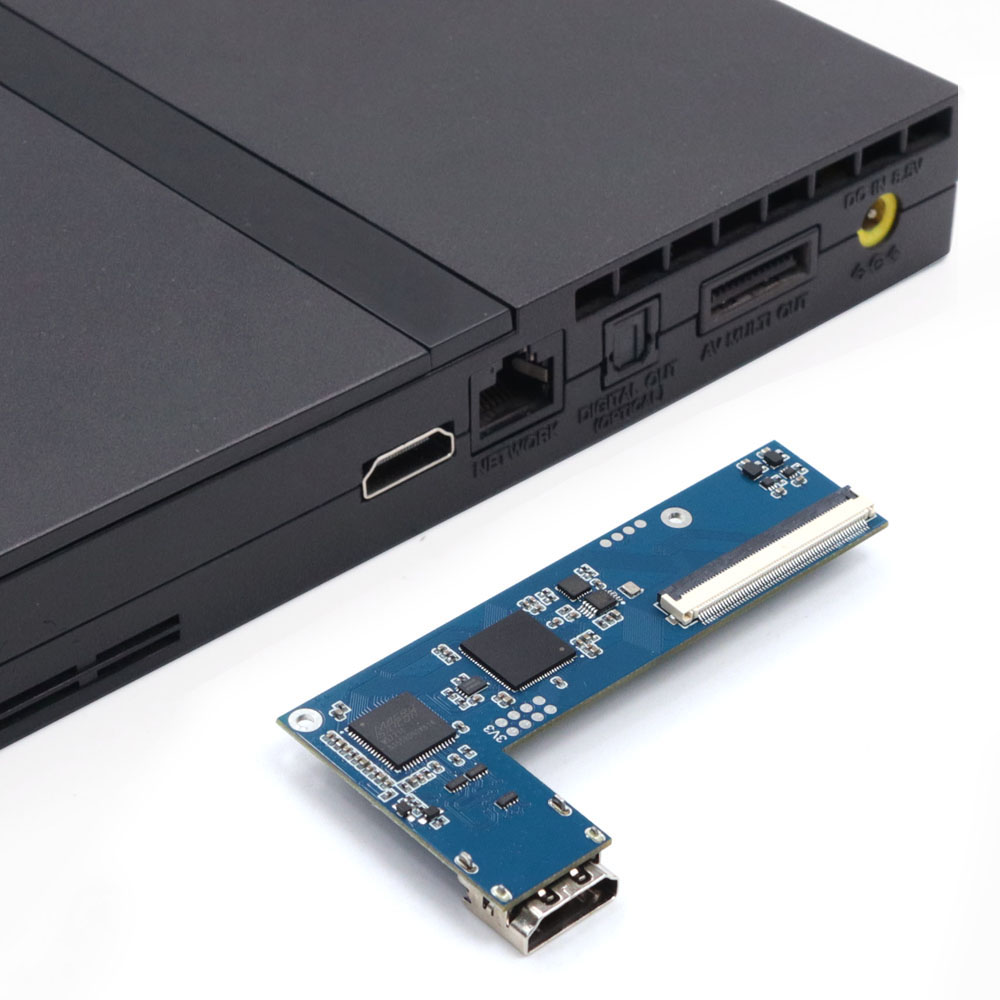 DIY 2025 PS2 Slim to Digital H – обзор и цена Retro Gaming Upscaler