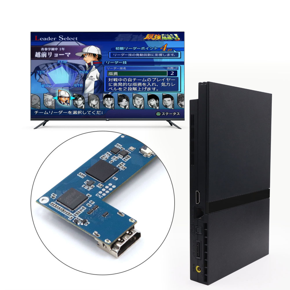 DIY 2025 PS2 Slim to Digital H – обзор и цена Retro Gaming Upscaler